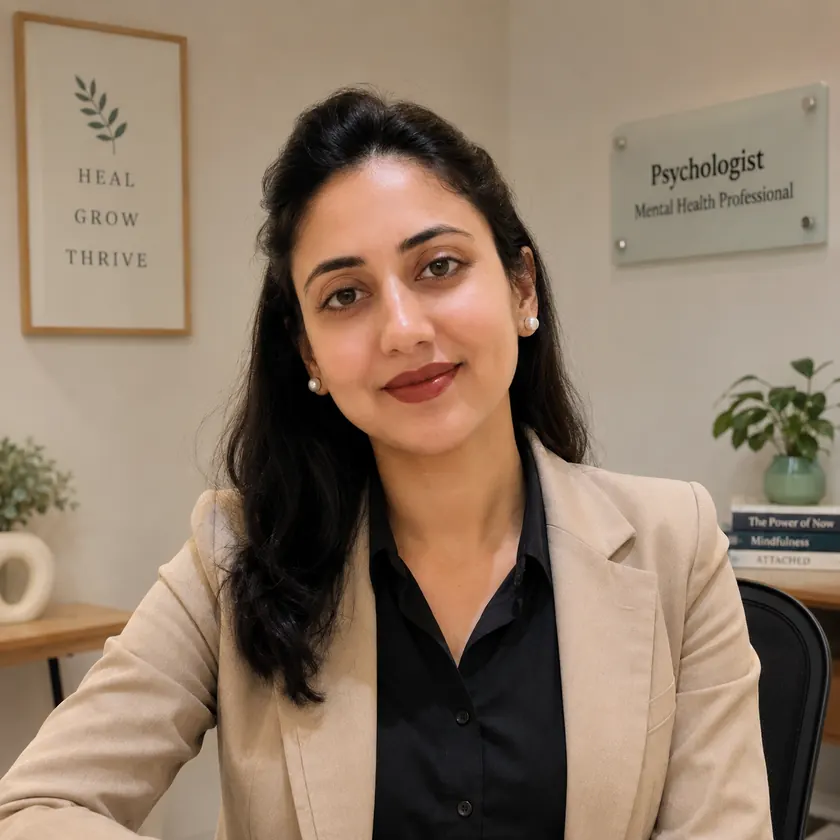 Vaishali Choudhary, psychologist at DeepMind Counselling in Saharanpur